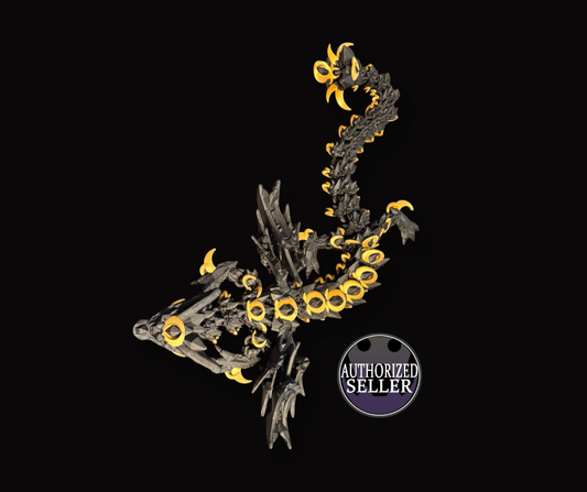 Nightwing Dragon 3D Printed Articulated Fidget Toy