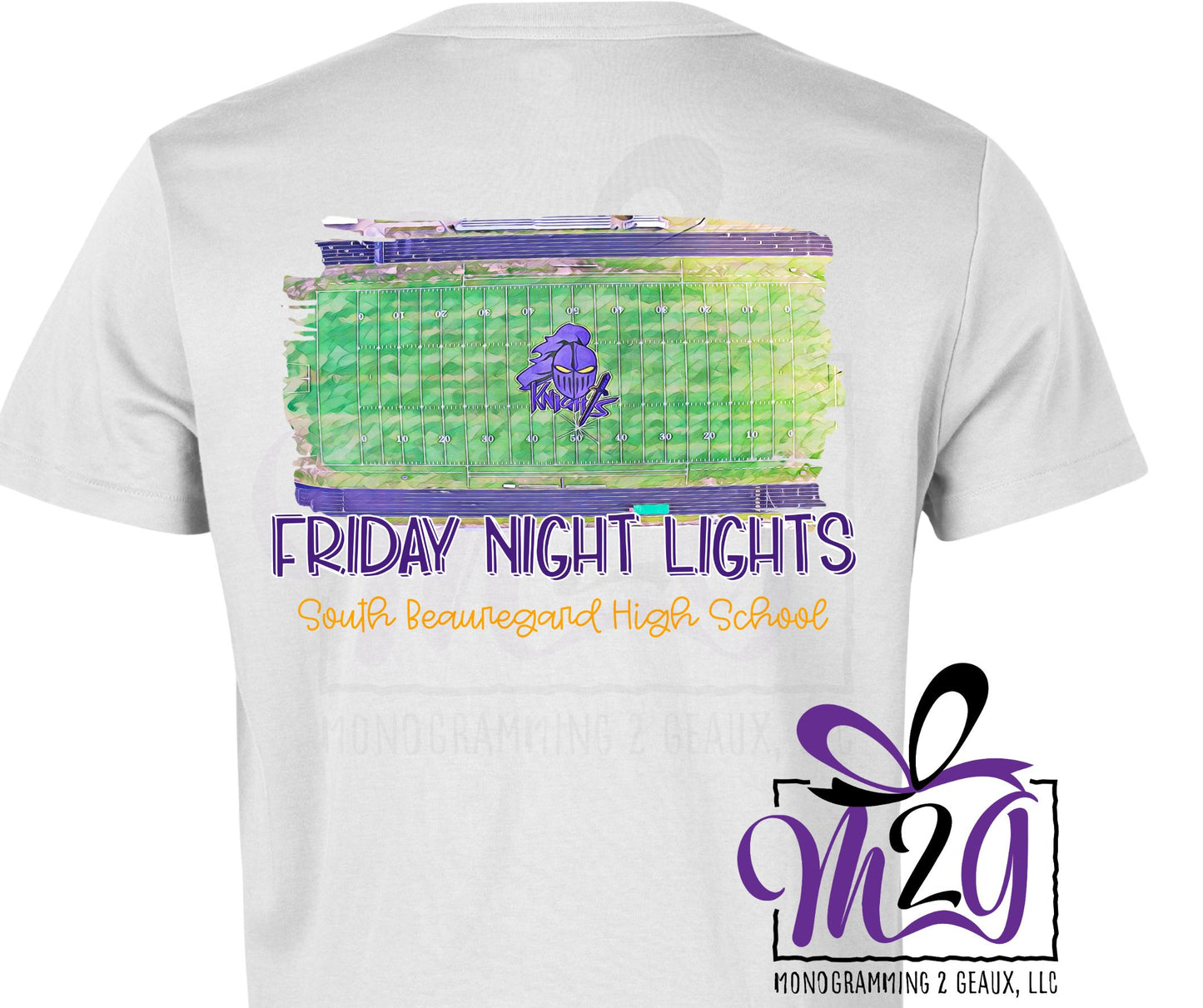 South Beaureguard Football Field Tee