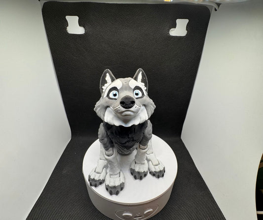 Articulated 3D Printed Wolf – Flexi Fidget Companion