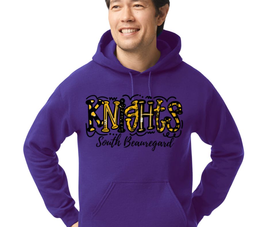 Knights in Black & Gold  T-shirt or Sweatshirt