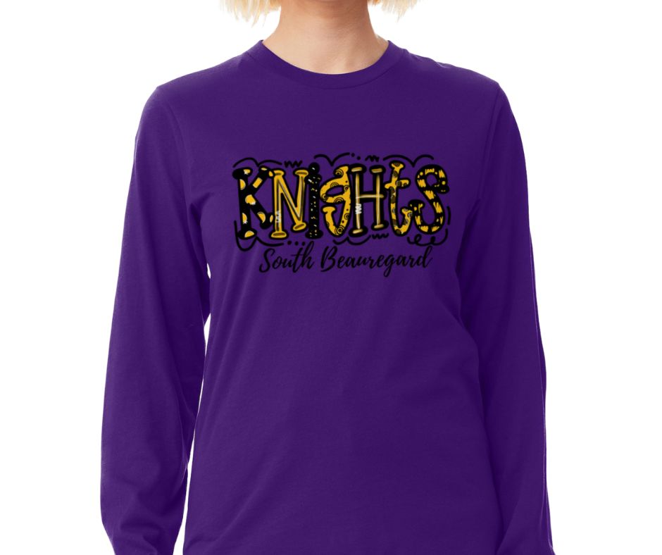 Knights in Black & Gold  T-shirt or Sweatshirt